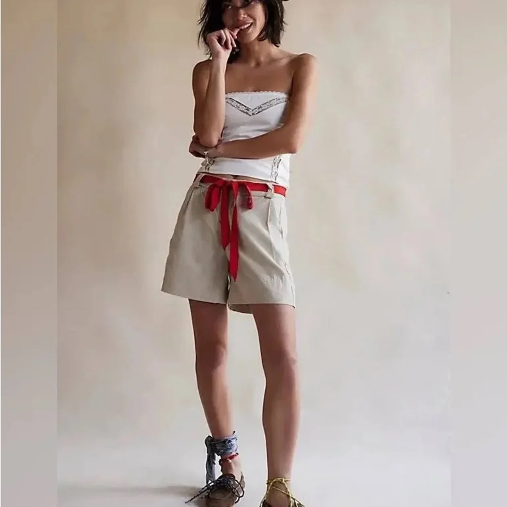Brand New Free People Perfect Prep Trouser Short - Picture 5 of 10